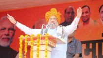 Akhilesh, Mayawati, Congress Cannot Keep Country Safe: Amit Shah in Ghazipur